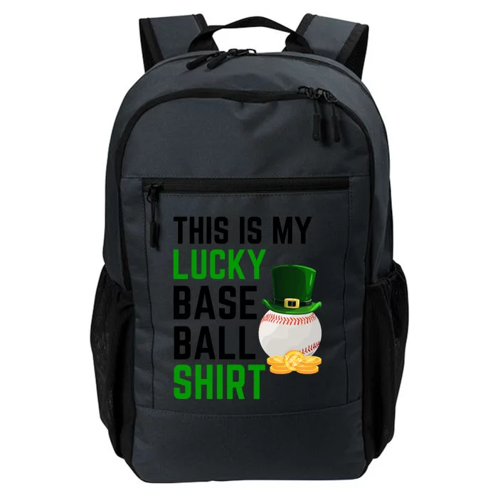 This Is My Lucky Baseball Gift Sport Game St Patrick's Day Funny Gift Daily Commute Backpack