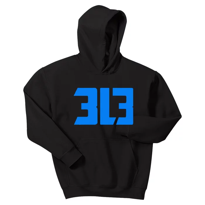 This is my Detroit 313 Michigan Distressed Kids Hoodie