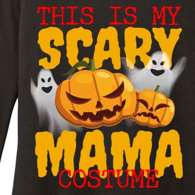 This Is My Scary Mama Costume Womens CVC Long Sleeve Shirt