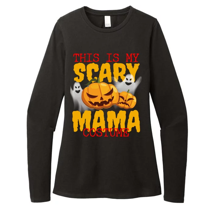 This Is My Scary Mama Costume Womens CVC Long Sleeve Shirt