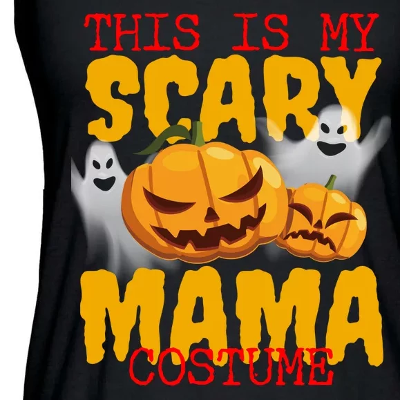 This Is My Scary Mama Costume Ladies Essential Flowy Tank