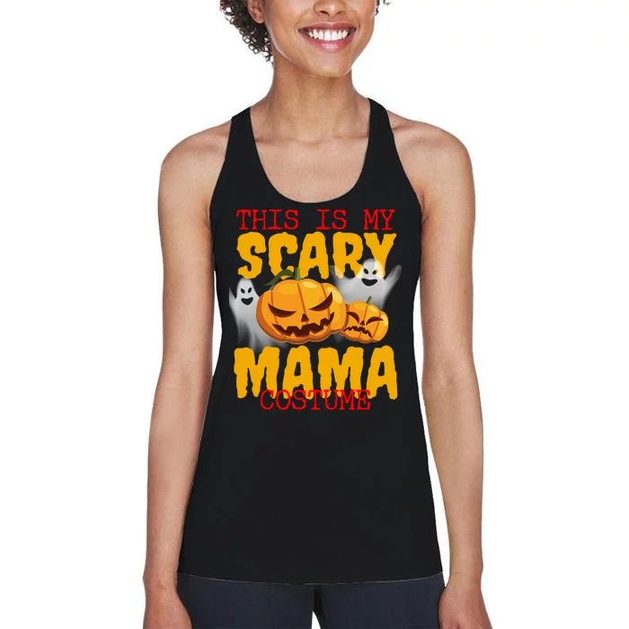 This Is My Scary Mama Costume Women's Racerback Tank