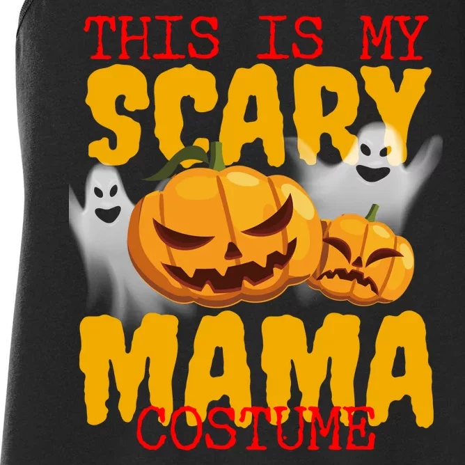 This Is My Scary Mama Costume Women's Racerback Tank