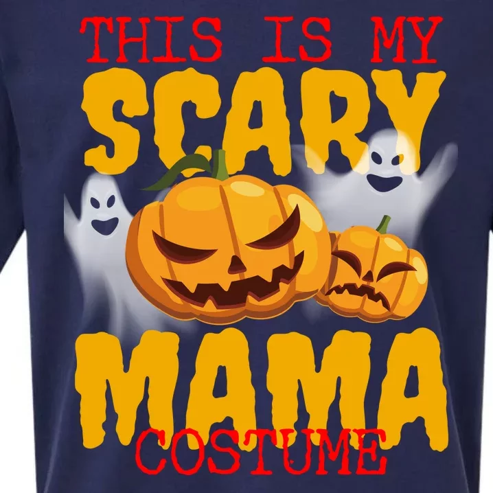 This Is My Scary Mama Costume Sueded Cloud Jersey T-Shirt