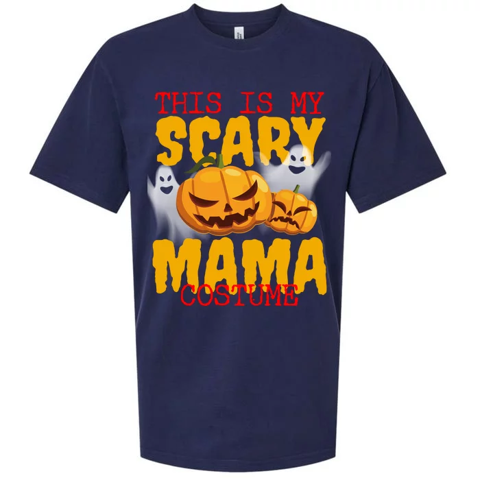 This Is My Scary Mama Costume Sueded Cloud Jersey T-Shirt