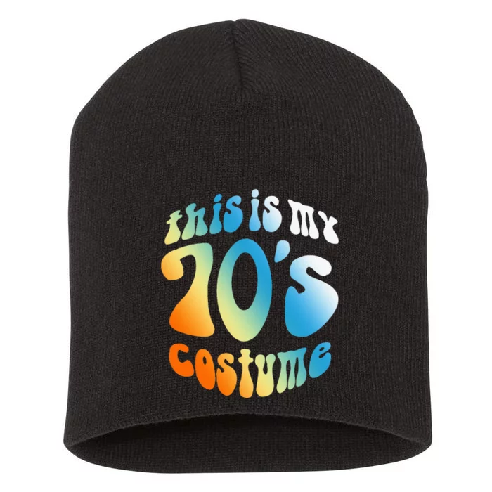 This Is My 70s Costume Vintage Retro 1970s Short Acrylic Beanie