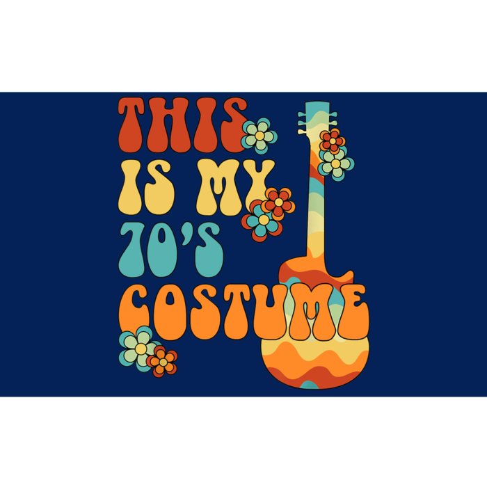 This Is My 70S Costume 70s Party Outfit Groovy Hippie Style Bumper Sticker