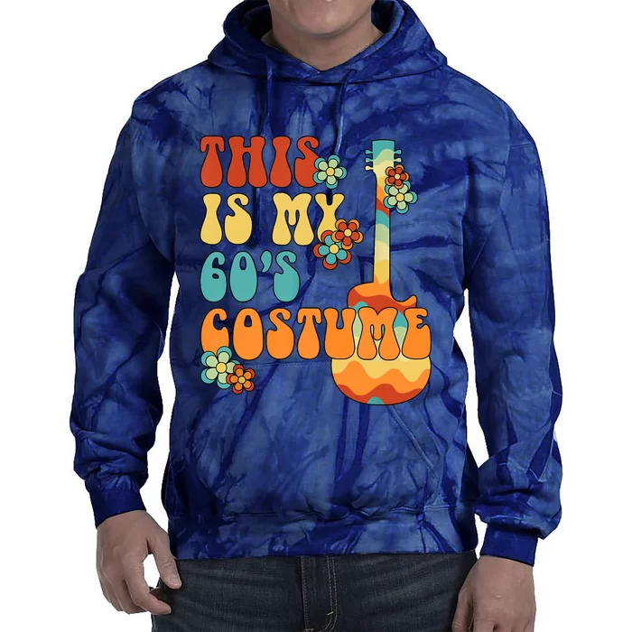 This Is My 60's Costume 60s Party Outfit Groovy Hippie Style Tie Dye Hoodie