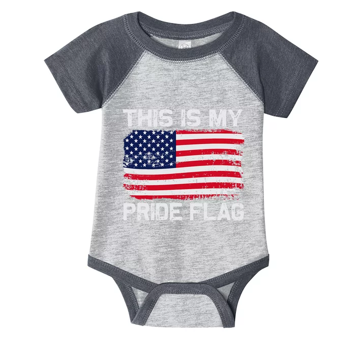 This Is My Pride Flag Infant Baby Jersey Bodysuit