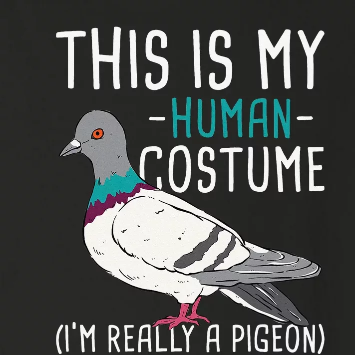 This Is My Human Costume Pigeon Racing Lover Bird Breeder Toddler Long Sleeve Shirt