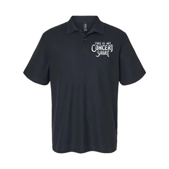 This Is My Concert Funny Music Lover Softstyle Adult Sport Polo