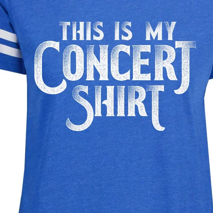 This Is My Concert Funny Music Lover Enza Ladies Jersey Football T-Shirt