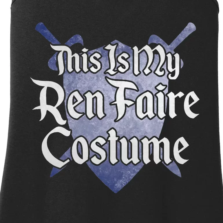 This Is My Ren Faire Costume Funny Renaissance Fair Graphic Ladies Essential Tank