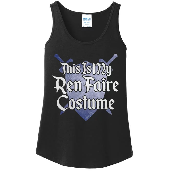 This Is My Ren Faire Costume Funny Renaissance Fair Graphic Ladies Essential Tank