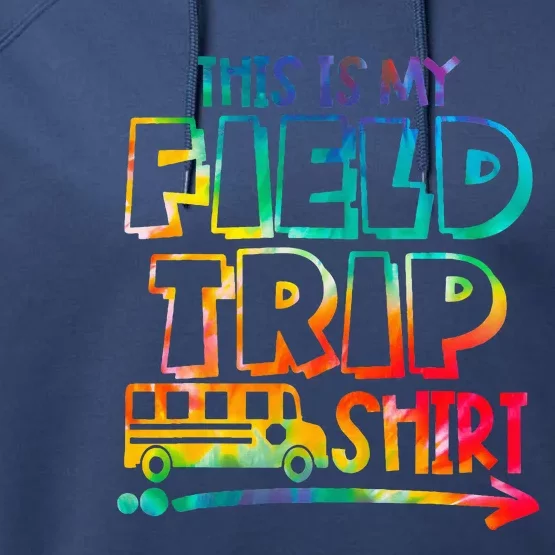 This Is My Field Trip Teachers Field Trip Day School Performance Fleece Hoodie