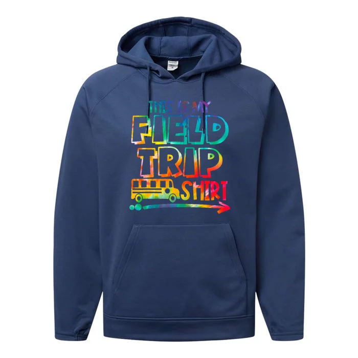 This Is My Field Trip Teachers Field Trip Day School Performance Fleece Hoodie