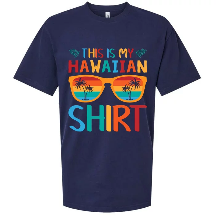 This Is My Hawaiian Holiday Vacation Trip Sueded Cloud Jersey T-Shirt