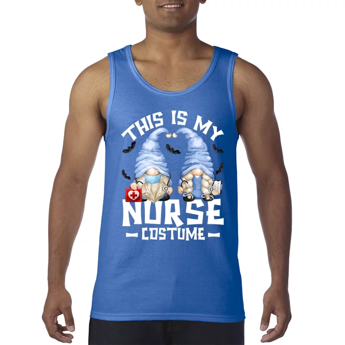 This Is My Nurse Costume Meaningful Gift Cute Halloween Gnomes Meaningful Gift Tank Top