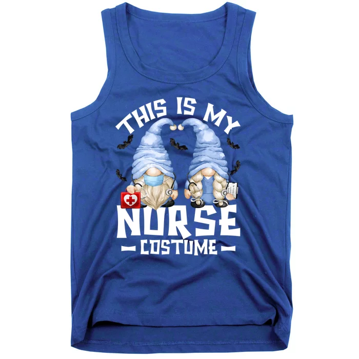 This Is My Nurse Costume Meaningful Gift Cute Halloween Gnomes Meaningful Gift Tank Top