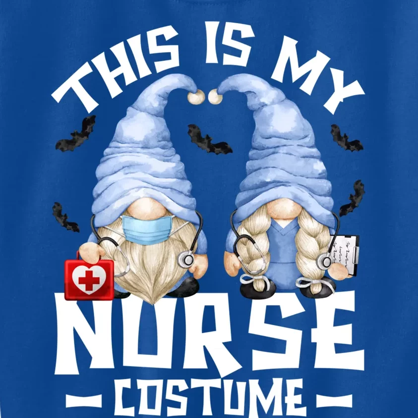 This Is My Nurse Costume Meaningful Gift Cute Halloween Gnomes Meaningful Gift Kids Sweatshirt