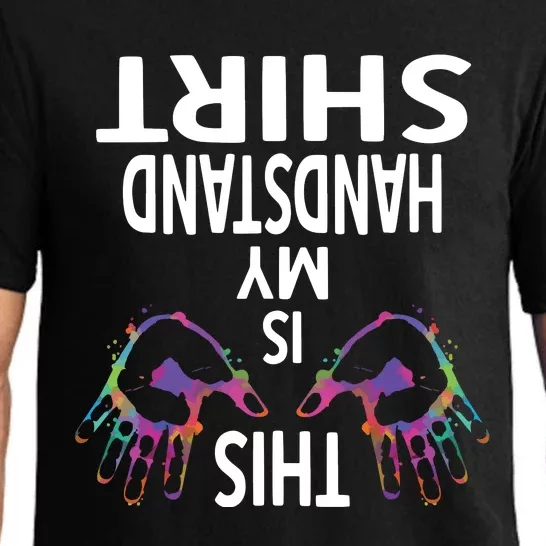 This Is My Handstand Shirts Gymnastics Gymnastics Training Pajama Set