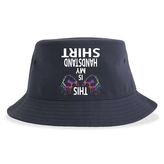 This Is My Handstand Shirts Gymnastics Gymnastics Training Sustainable Bucket Hat