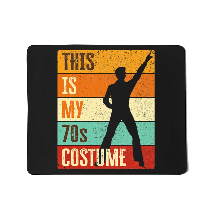 This Is My 70s Costume 70s Outfit 1970s Disco Mousepad