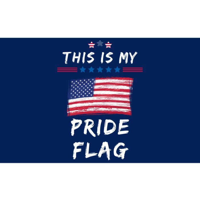 This Is My Pride Flag USA Holiday Bumper Sticker