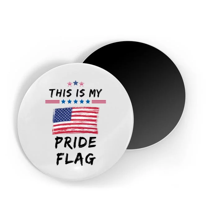 This Is My Pride Flag USA Holiday Magnet