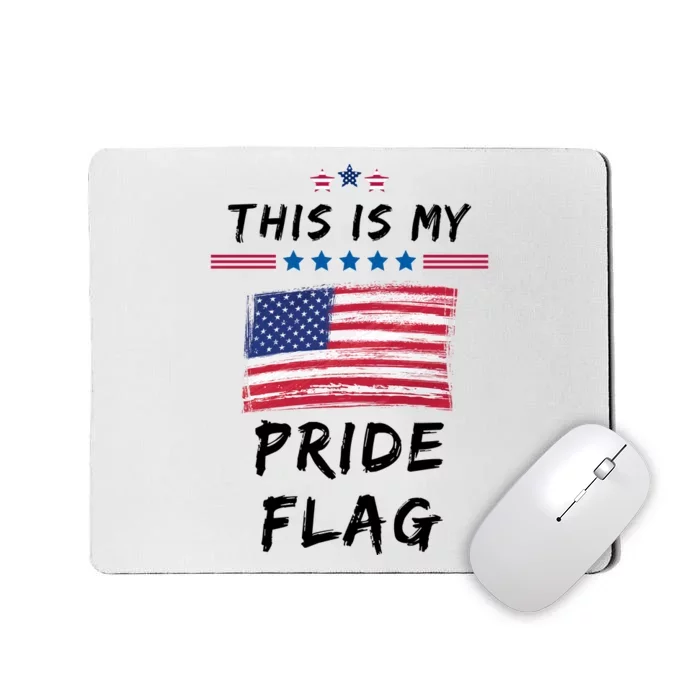 This Is My Pride Flag USA Holiday Mousepad