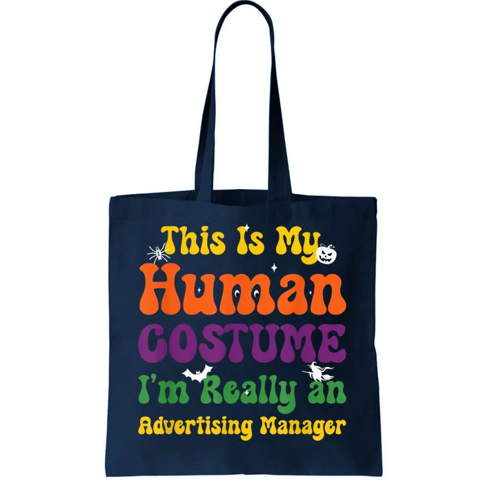 This is My Human Costume I'm Really Halloween Themed Party Tote Bag