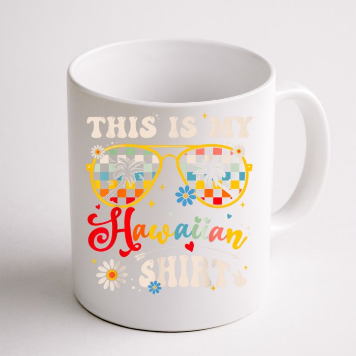 This Is My Hawaiian Tropical Luau Costume Party Hawaii Front & Back Coffee Mug