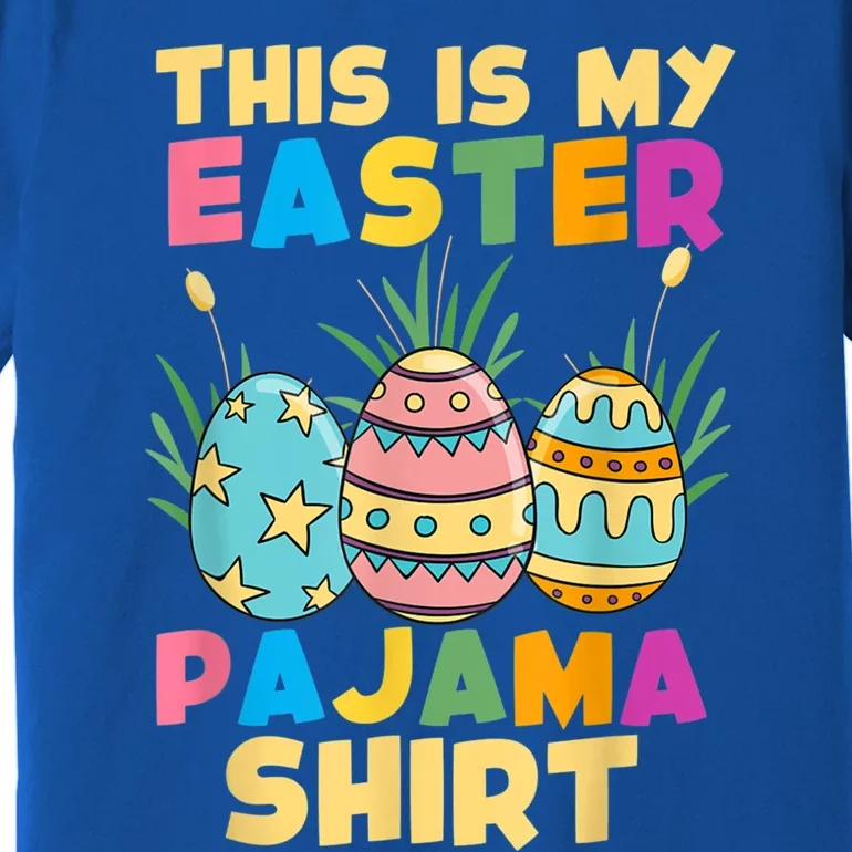 This Is My Easter Pajama Gift Funny Easter Sleepover Fun Cute Gift Premium T-Shirt