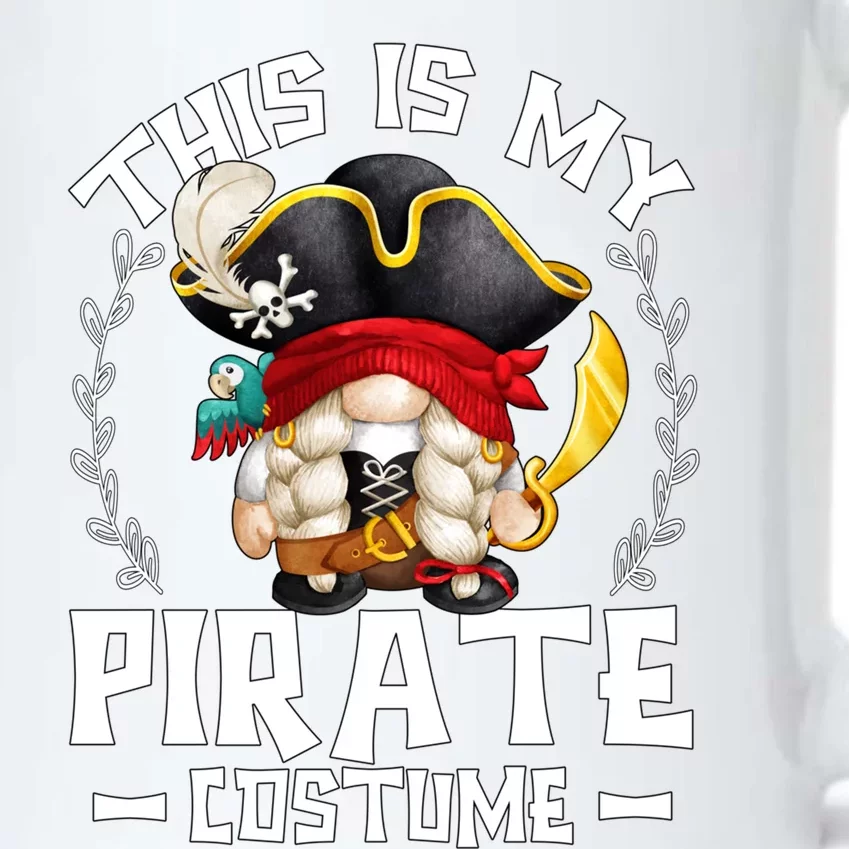 This Is My Pirate Costume Cute Gift Funny Gift Funny Lazy Halloween Gnome Gift Black Color Changing Mug