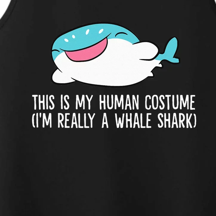 This Is My Human Costume I'm Really A Whale Shark Performance Tank