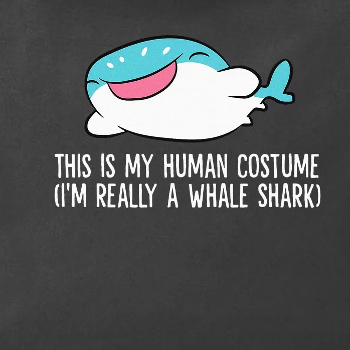 This Is My Human Costume I'm Really A Whale Shark Zip Tote Bag