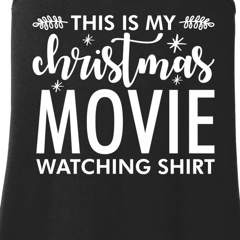 This Is My Christmas Movie Watching Ladies Essential Tank