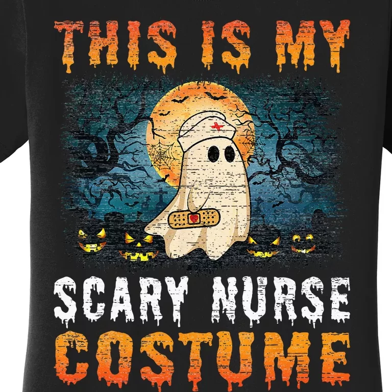 This Is My Scary Nurse Costume Fun Halloween Women's T-Shirt