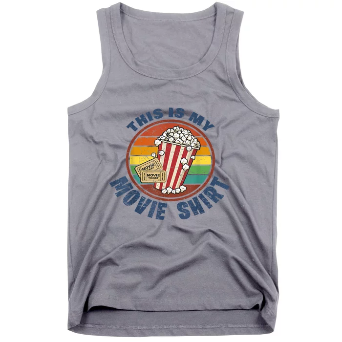 This Is My Movie Theater Popcorn Lover Tank Top