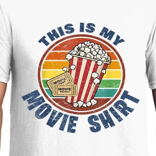 This Is My Movie Theater Popcorn Lover Pajama Set