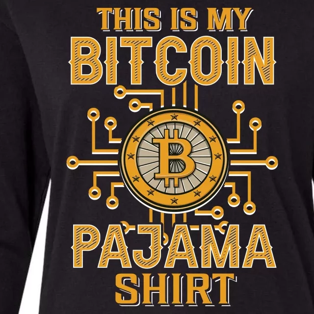 This Is My Bitcoin Pajama Shirt Womens Cotton Relaxed Long Sleeve T-Shirt