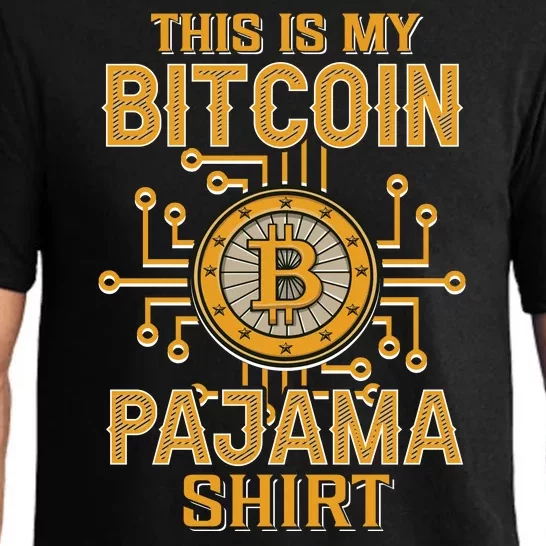 This Is My Bitcoin Pajama Shirt Pajama Set