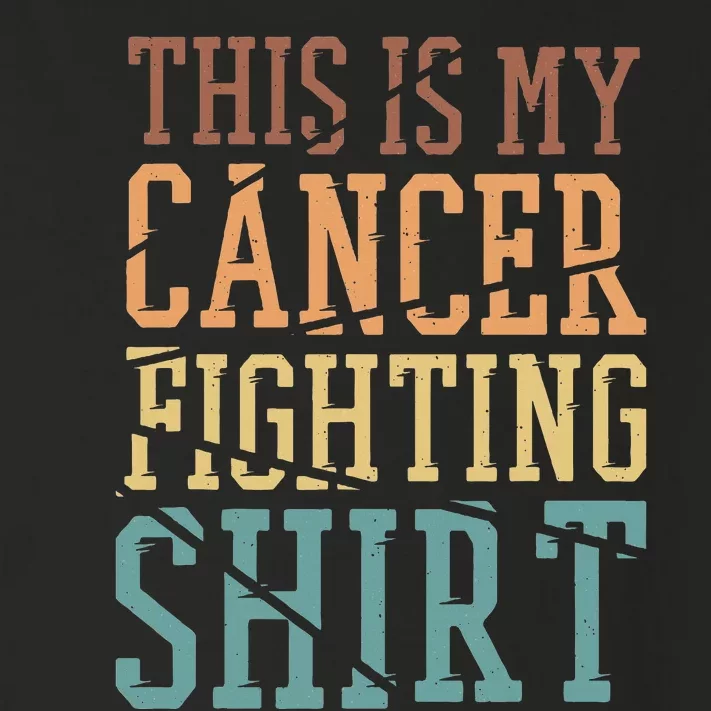 This Is My Cancer Fighting  Cancer Chemo Awareness Toddler Long Sleeve Shirt