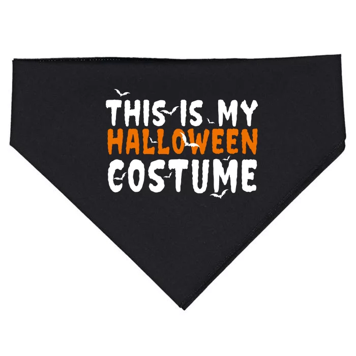 This Is My Halloween Costume Spooky USA-Made Doggie Bandana