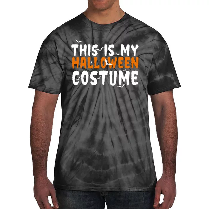 This Is My Halloween Costume Spooky Tie-Dye T-Shirt