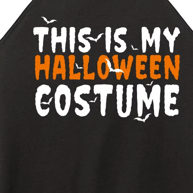 This Is My Halloween Costume Spooky Women’s Perfect Tri Rocker Tank