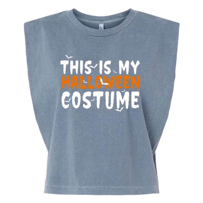 This Is My Halloween Costume Spooky Garment-Dyed Women's Muscle Tee