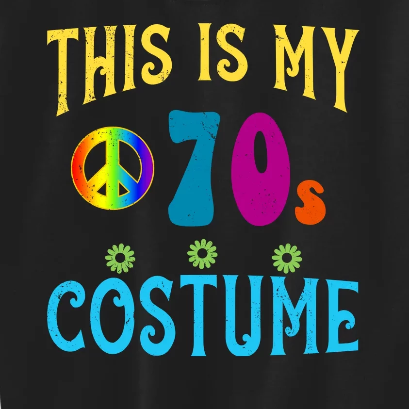 This Is My 70s Costume Kids Sweatshirt