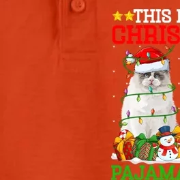 This Is My Christmas Tree Pajamas Ragdoll Cat Christmas Gift Dry Zone Grid Performance Polo