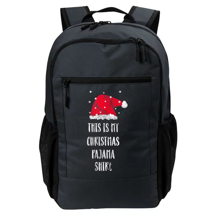 This Is My Christmas Pajama Shirts Funny Christmas Gift Daily Commute Backpack